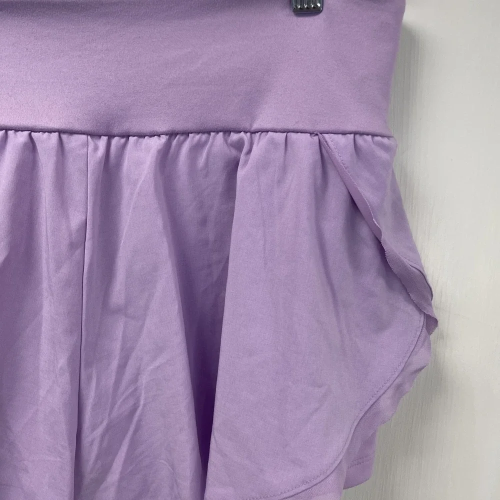 Justice Sport  Girls 14/16 Purple Skort With Shorts